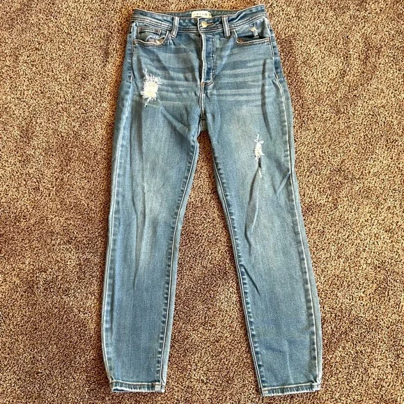Cello High Rise Mom Jeans - Picture 1 of 3